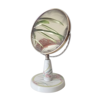 Psyche table mirror magnifying 60s/70s