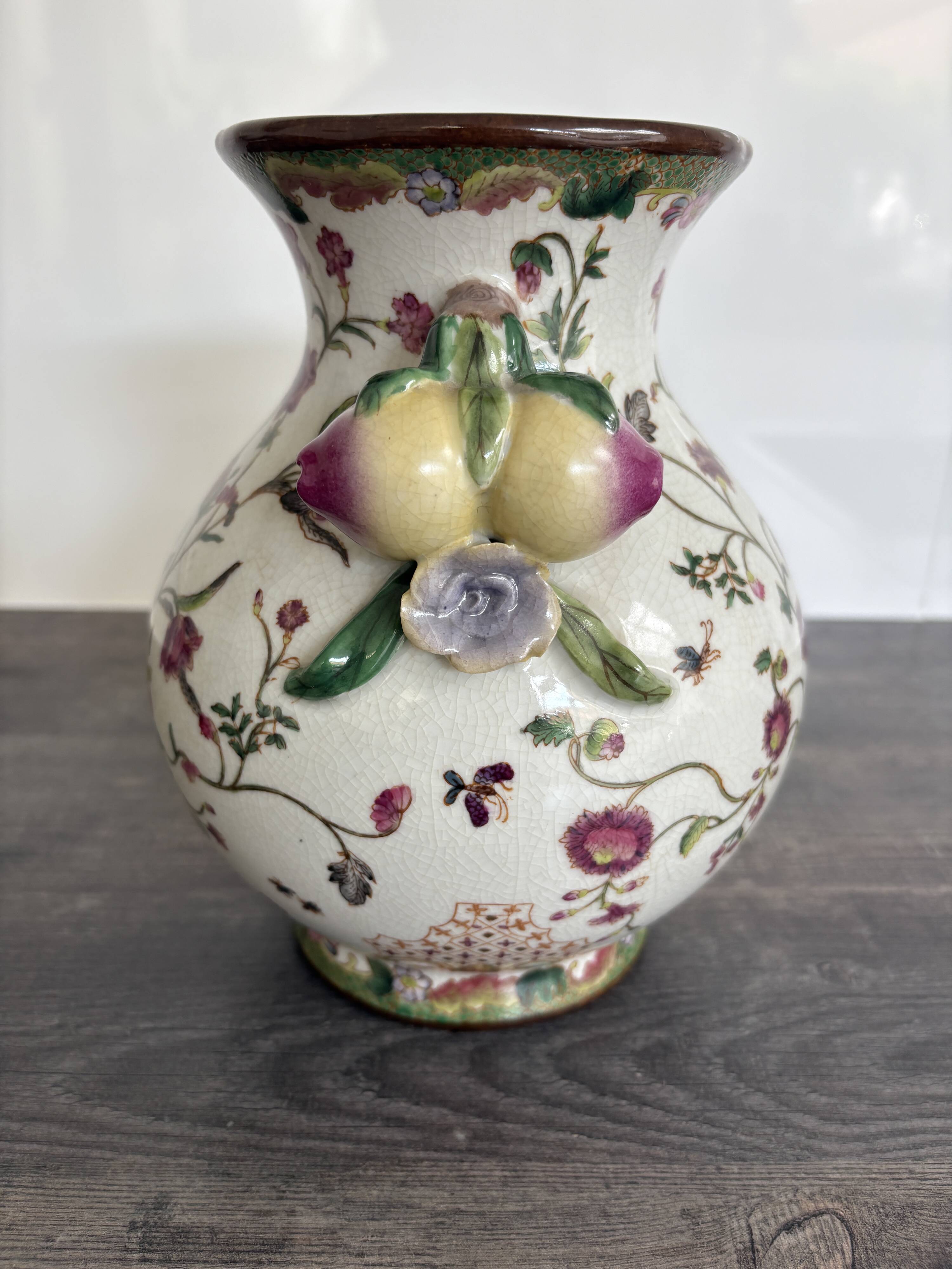 Old Asian vase