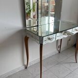 50s Venetian mirrored dressing table