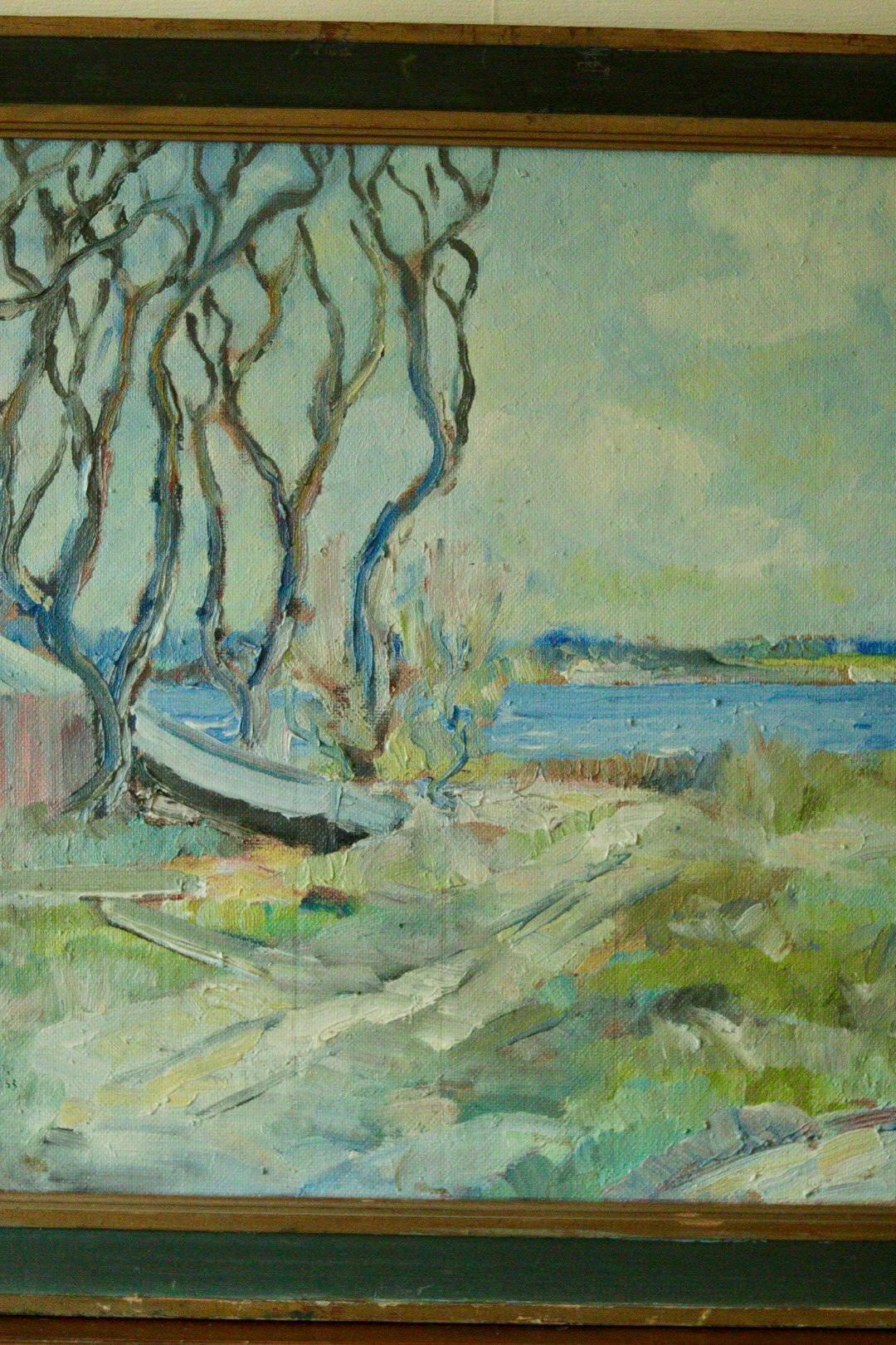 Boat in the trees by CB