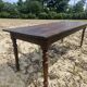 Walnut farmhouse table