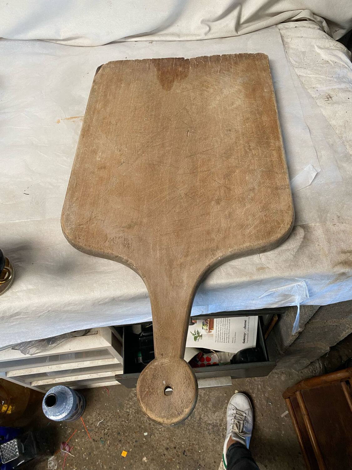 Antique cutting board