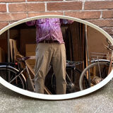 Contemporary mirror white frame