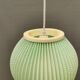 Lampe suspendue plissée danoise, Pearl Shade, produite par Hoyrup Light et conçue par Lars E Schiøler