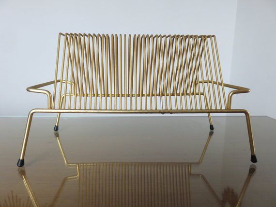 Range vinyl 50-60 years gold metal