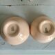 2 powder pink Digoin bowls