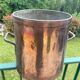 Large copper cauldron 19th