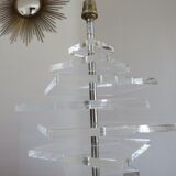70s Roche Bobois Plexiglas Lamp