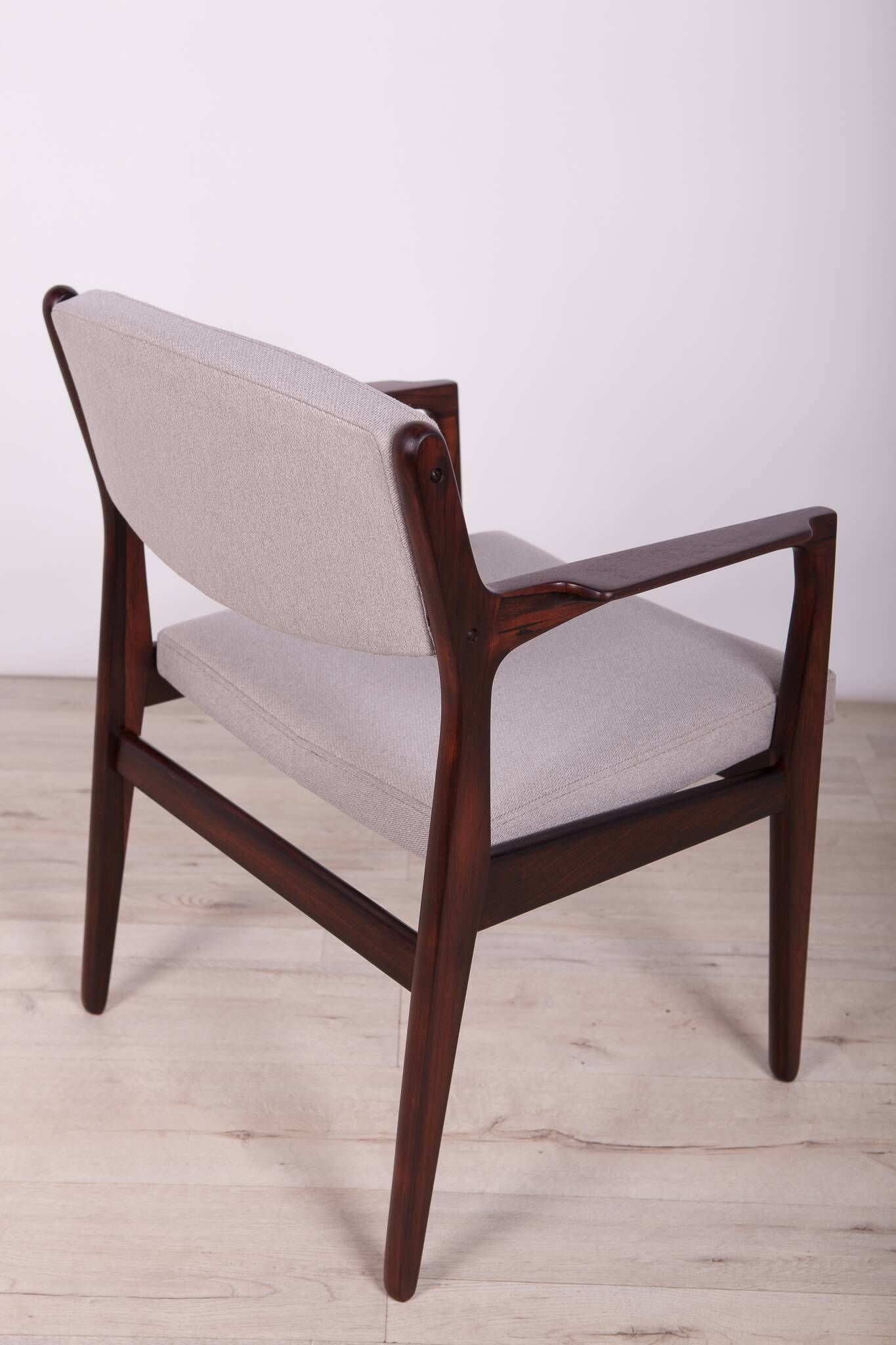 Rosewood Armchairs by Erik Buch for Ørum Møbelfabrik, 1960s, Set of 4