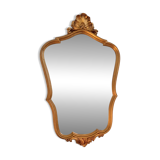 Baroque shell mirror