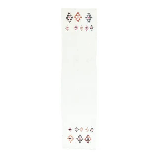 Turkish Handmade Wool Kilim Rug 57x223