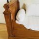 Solid cherry boat bed