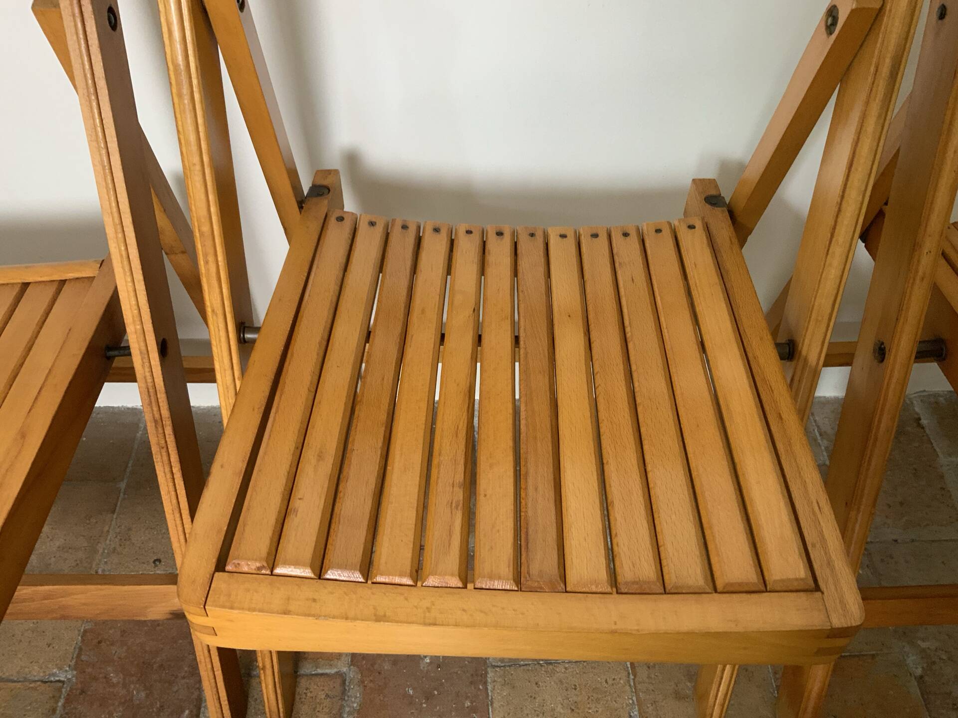 Trio de chaises pliantes 70´