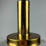60s 70s VEB hanging lamp ceiling lamp bubble brass glass space age design