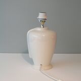 White ceramic lamp from the 1980s