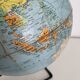 Vintage 1960 terrestrial globe by Girard Barrère - 33 cm
