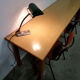 Large industrial writing desk with drawers, 1960s