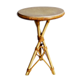 Rattan tripod plant holder harness 50s