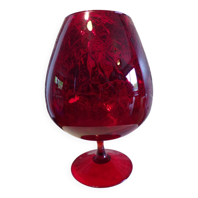 vase empoli rouge