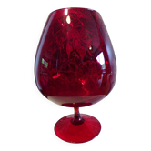 vase empoli rouge