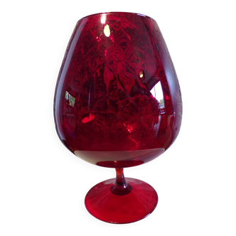 red Empoli vase