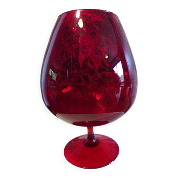 vase empoli rouge