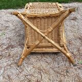 Rattan armchair