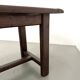 Table de ferme en chêne et pin massif, circa 1900