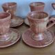 Lot cafetière,tasses et soucoupes Service à café