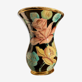 Art Deco vase signed Vallauris