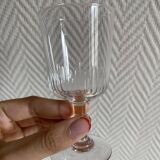 Set of four Baccarat organ model glasses