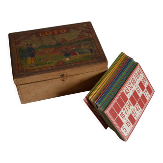 Jeu de loto ancien