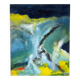 Abstract, oil on canvas signed in Trigance 2002