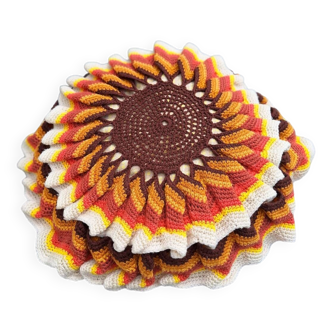 Coussin tournesol 1970