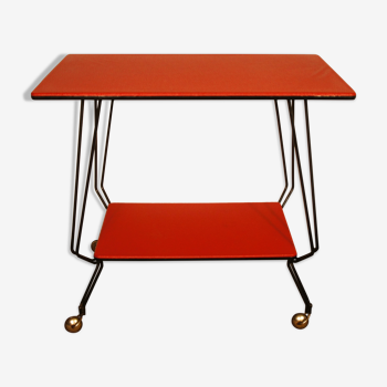 Table desserte roulante 1960