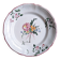 Hand-painted earthenware plate from eastern France, 18th century.