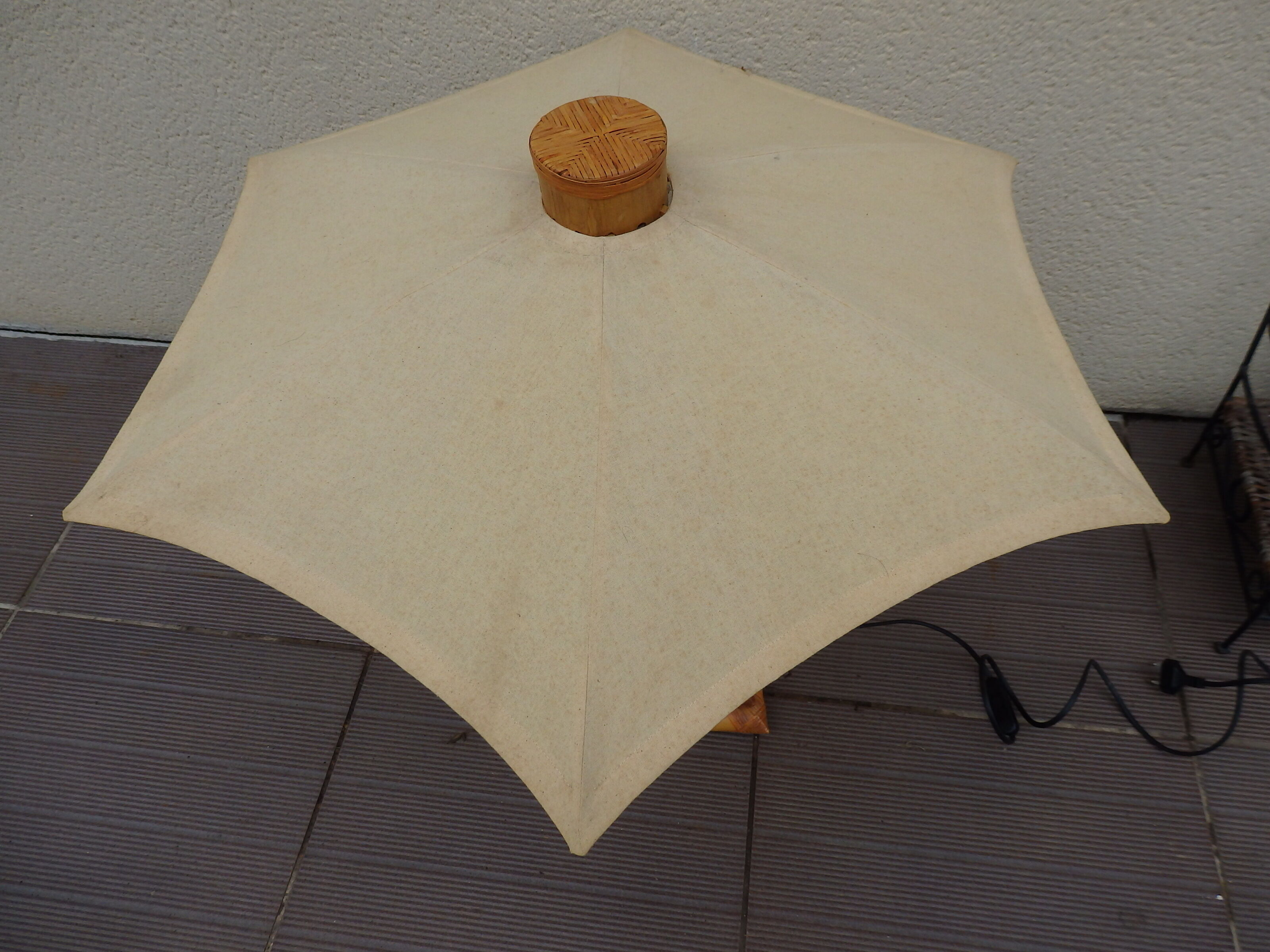 Design parasol bamboo lamp