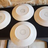 Lot 4 old flat plates Ironstone