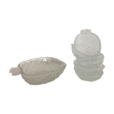 Pineapple dessert service