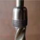 Brass and marble floor lamp, Italy 1950s