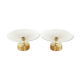 Vintage white opaline wall lamp lot