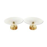 Lot applique opaline blanche vintage