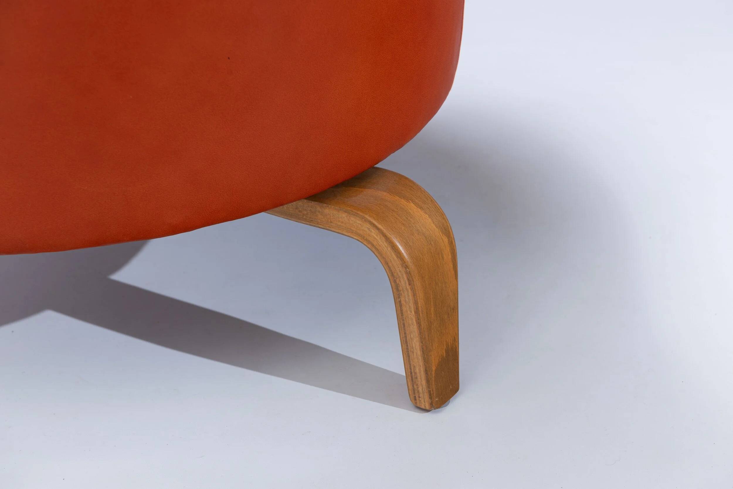 Arne Norell “Pilot” leather armchair