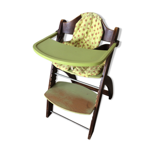 ancienne chaise haute