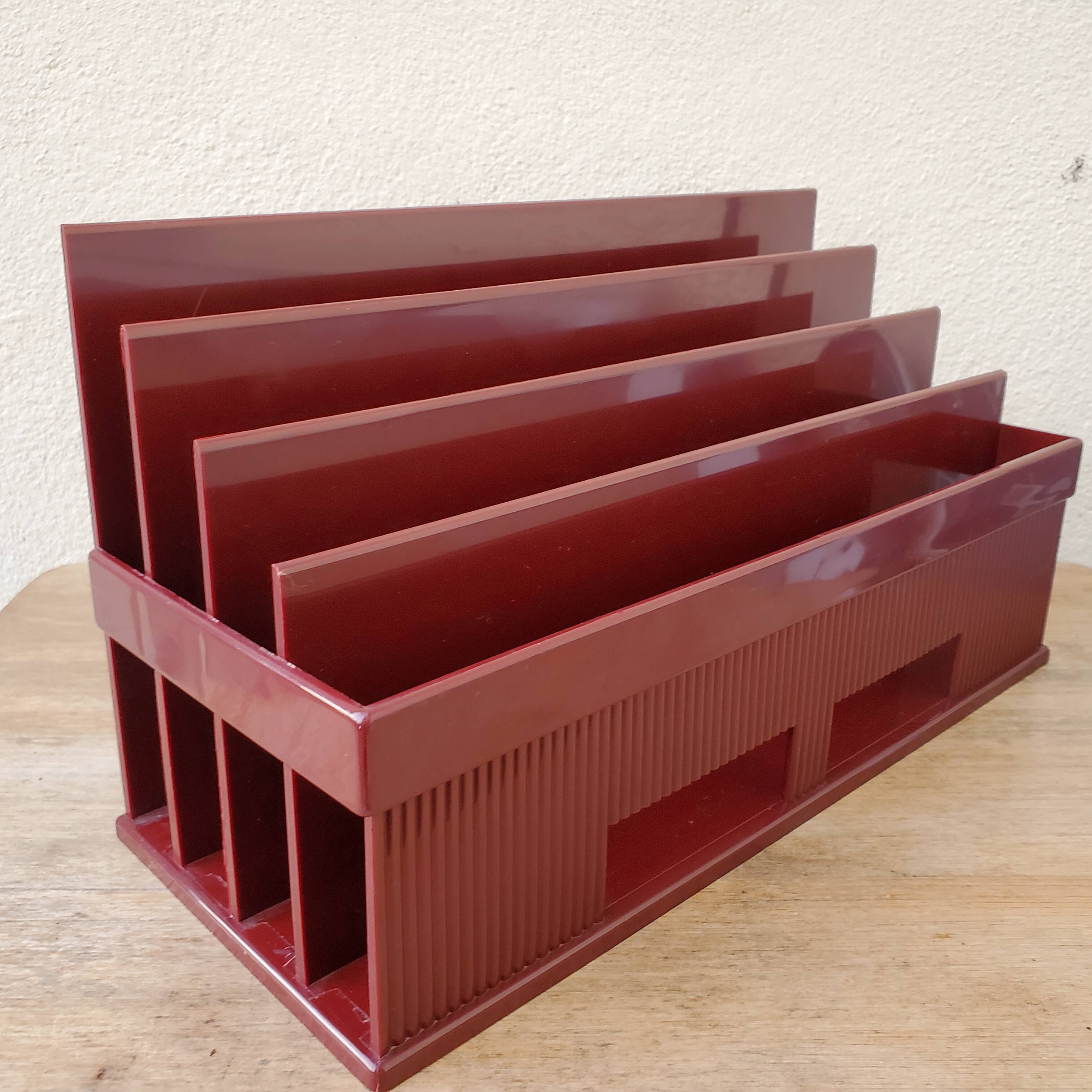 Sorter Lynx burgundy vintage 70's