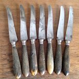 7 old knives "Paris"