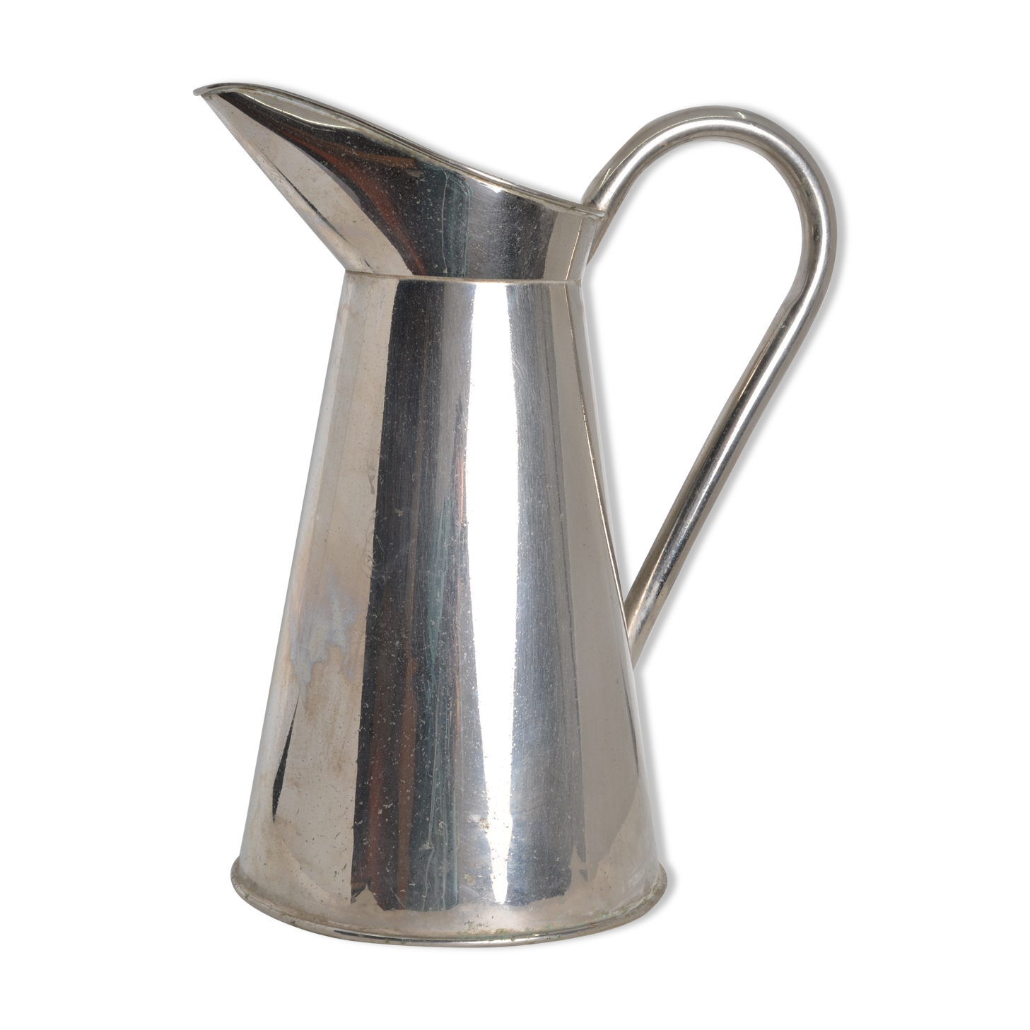 Nickel-plated copper broc