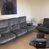 Marsala living room set by Ligne Roset in velvet