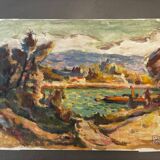 Breton Landscape, Robert Fleurent, 1945