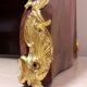 Library shelf, marquetry and gilded bronzes Napoleon III